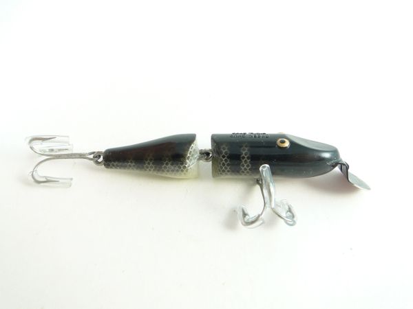 Creek Chub 2733 Jointed Baby Pikie in Blackscale Plastic EX+