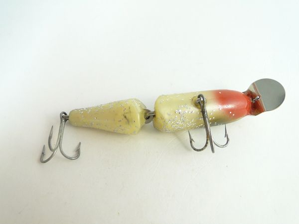 Creek Chub 2718 Baby Jointed Pikie Silver Flash Plastic EX