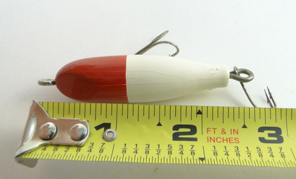 Creek Chub Pikie Redhead Jointed Vintage Wooden Fishing Lure