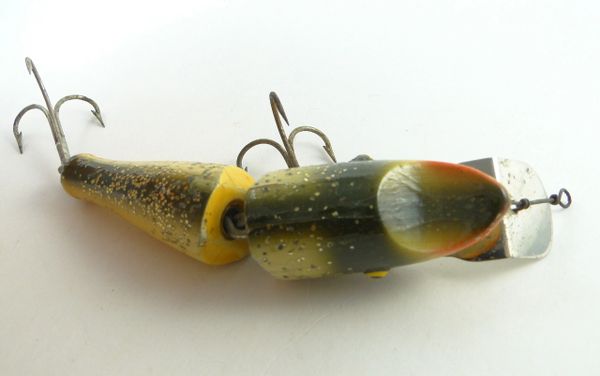 Vintage South Bend Pikie Best-o-luck Fishing Lure / South Bend Pikie Best O  Luck Antique Fishing Lure 