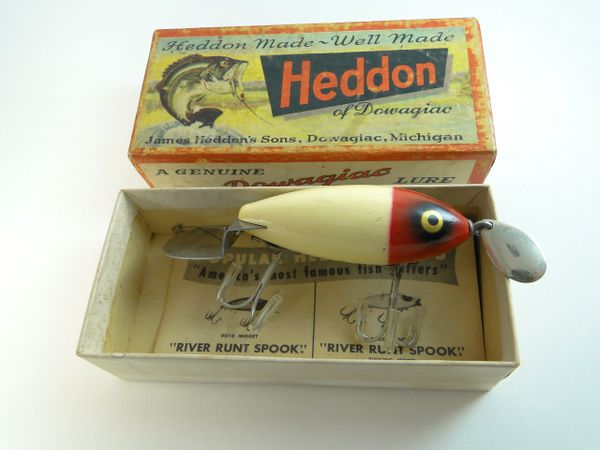 Heddon D 1900 Go Deeper Wood Crab EX in Box