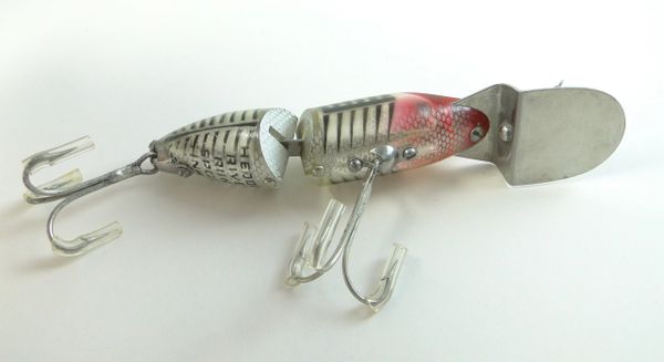 Vintage Heddon Go-Deeper River Runt Spook Fishing Lure NIB w/Catalog