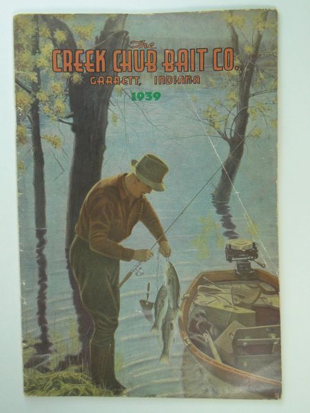 Creek Chub 1939 Fishing Tackle Sales Catalog