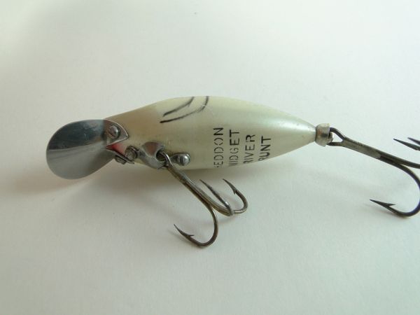 Heddon River Runt  Old Antique & Vintage Wood Fishing Lures Reels