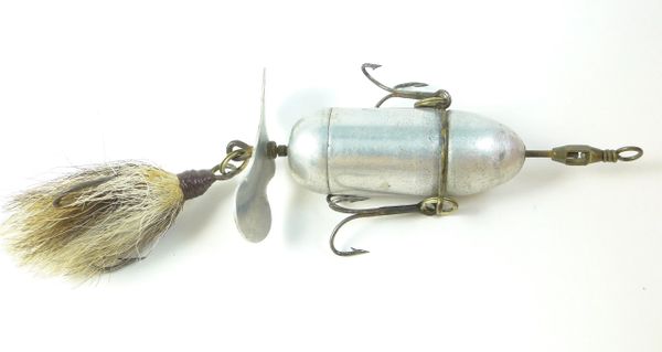 Shakespeare Worden's Bucktail Revolution PAT APPLIED FOR Early Turn of the Century Lure