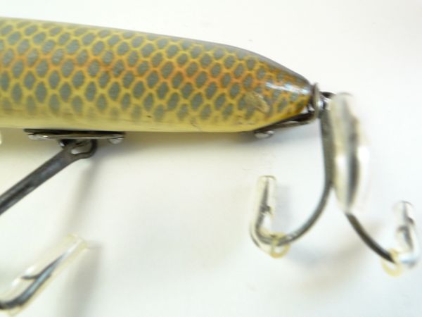 Heddon Dowagiac 7500 Vamp Vintage Wood Fishing Lure  Old Antique & Vintage  Wood Fishing Lures Reels Tackle & More