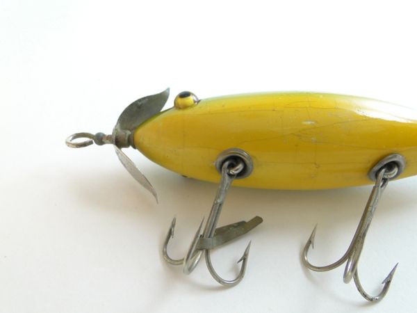 South Bend 963 Early Surf Oreno Frog Spot 1920 Vintage Wood Lure