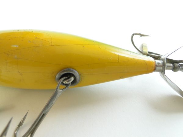 Vintage South Bend Surf Oreno Wood Fishing Lure