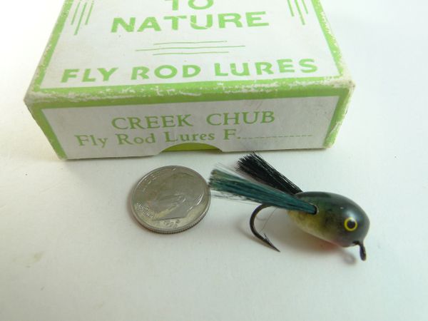 Vintage SCHUMANN'S WATER Cricket Fly Rod Fishing Lure tackle Bait