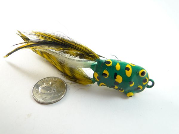 Peckinpaugh Frog Fly Rod lure EXCELLENT!