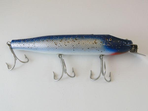 Vintage CREEK CHUB Bait Co NO. 5502 Jointed Husky Pikie Minnow