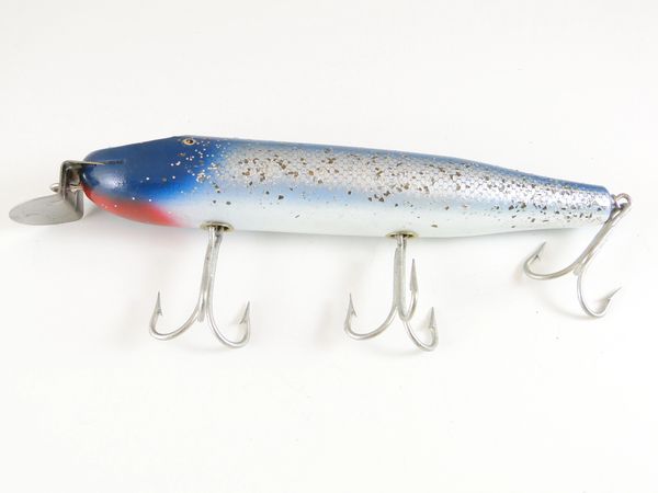 Creek Chub Giant Straight Pikie Minnow 6034 BLUE FLASH!