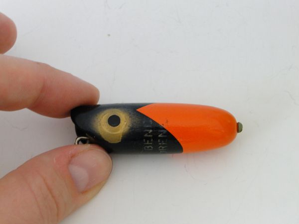 South Bend Midge Oreno 968 BO Wood Fishing Lure Painted Blank