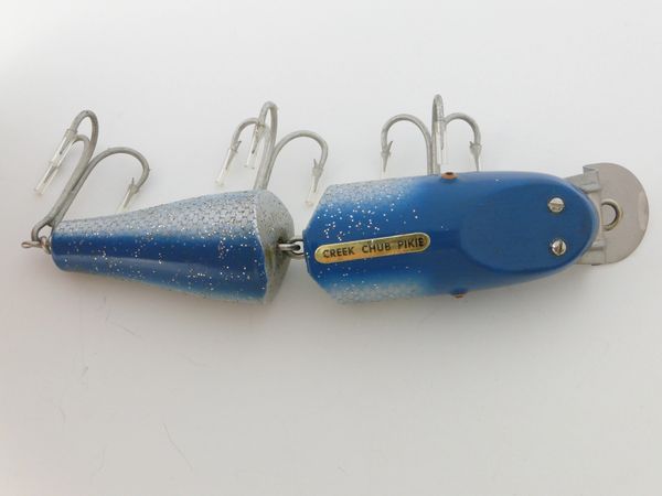 Creek Chub Striper Pikie | Old Antique & Vintage Wood Creek Chub Striper Pikie | Old Antique & Vintage Wood