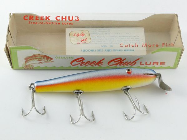 Creek Chub Rainbow Pikie 708 Wood Fishing Lure NEW IN BOX