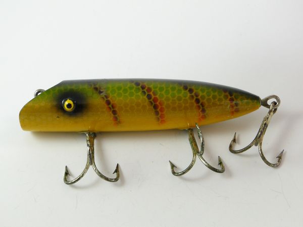 South Bend Midge Oreno Fishing Lure  Old Antique & Vintage Wood Fishing  Lures Reels Tackle & More