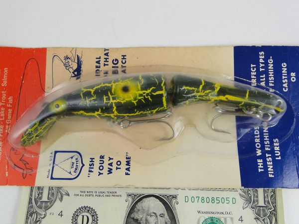 The Believer Musky Fishing Lure  Old Antique & Vintage Wood Fishing Lures  Reels Tackle & More