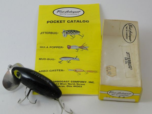 Early Fishing Lures Manufactured by Various Lure Companies of Old