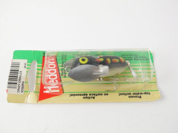 Heddon Tiny Crazy Crawler with Luminous Belly NEW IN PACKAGE