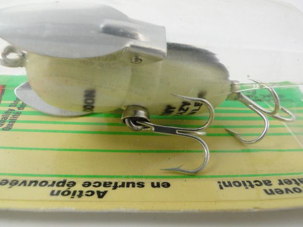 Heddon Crazy Crawler Fishing Lure  Old Antique & Vintage Wood Fishing Lures  Reels Tackle & More