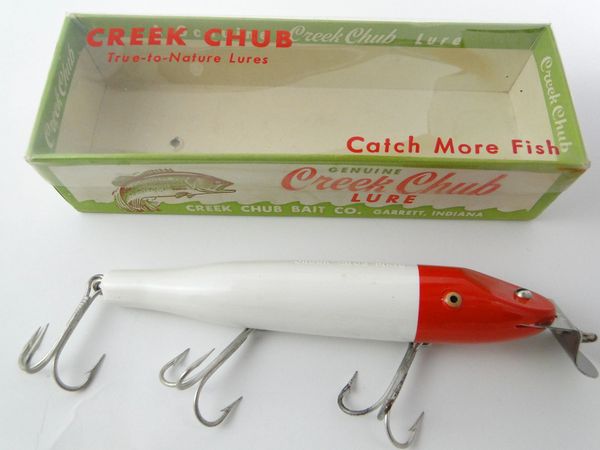 Creek Chub Pikie Minnow model 702 NEW OLD STOCK plastic Fishing Lure