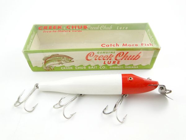 Vintage AL&W Creek Chub Pikie Minnow Lure 2 Vintage Hand Tied Flies  Canadian Fishing Tackle -  Canada