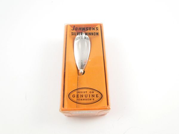 Johnson Fly Size Silver Minnow Spoon No. 1010 NEW IN BOX