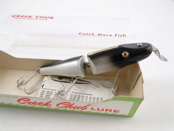 Creek Chub 2603 New Silver Shiner Jointed Pikie in the Box