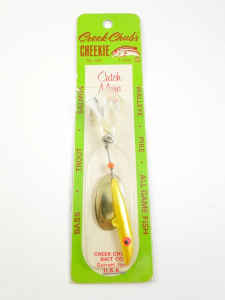 Creek Chub Lure Box 2604DD Deep Diving Jointed Pikie Golden Scale