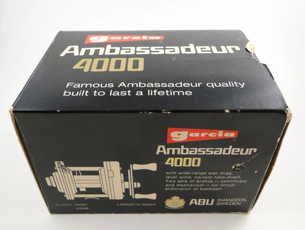 ABU Ambassadeur 4000 Near Mint Old Stock in Box