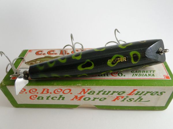 Vintage Fishing Lure Lot of Two Chubb Creek Darter Father's Day Gift Fishing  Gift for Dad 