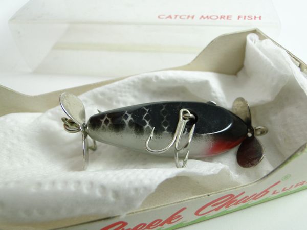 Rare Vintage Injured Minnow Wood Fishing Lure