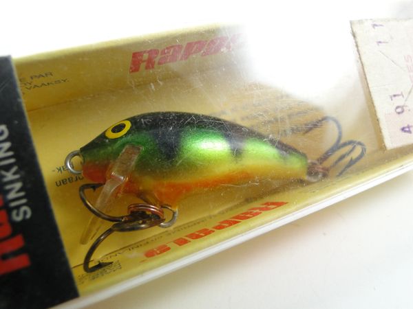 Rapala Fat Rap Fishing Lure  Old Antique & Vintage Wood Fishing Lures  Reels Tackle & More