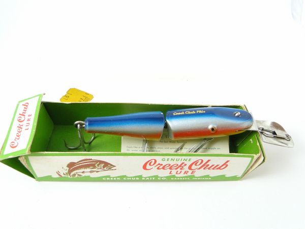 Creek Chub 2608 DD Jointed Pikie Rainbow VG+ in Correct Box