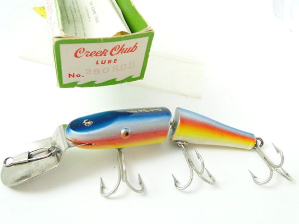 Creek Chub 1614 Baby Injured Minnow Yellow Spot VG+