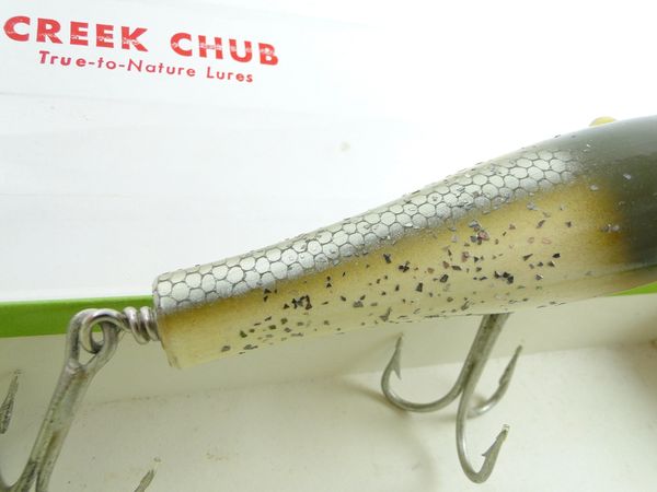 Creek Chub 5800  Old Antique & Vintage Wood Fishing Lures Reels Tackle &  More