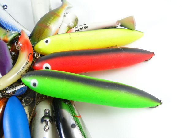 SOUTH BEND LURE SALESMAN SAMPLE FISHING BOAT ANCHOR DECOY HEDDON