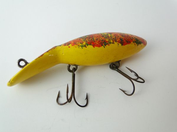 Rush Tango Fishing Lure Yellow Mottled Finish