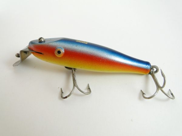 VINTAGE EARLY CREEK CHUB WAGTAIL CHUB MINNOW WOOD FISHING LURE – IBBY