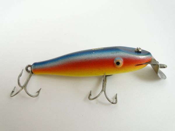 Vintage Fishing Lure Creek Chub Pikie 3001W/ Wooden Tack Eye NEW