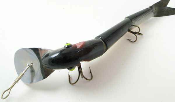 Chuck Lindle Fishing Lure  Old Antique & Vintage Wood Fishing