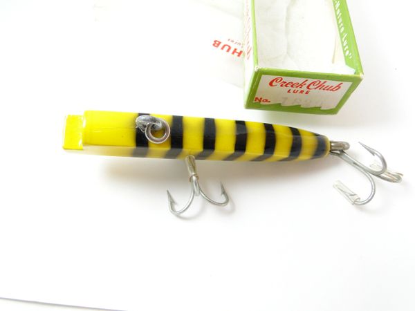 Vintage 1970s Era Creek Chub Viper 8800 Fishing Lure, Creek Chub