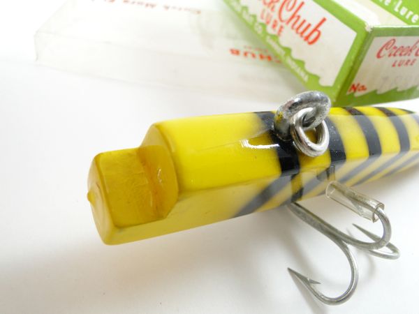 Vintage Creek Chub Wiggle Diver 1800 Lure 1840 (DAMAGED BOX)