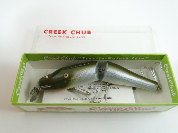 Fishing Lures, Creek Chub Shur Strike River Master, Damage, 3” Crank Bait.  