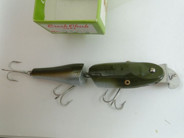 Vintage Creek Chub Silver Shiner Lure