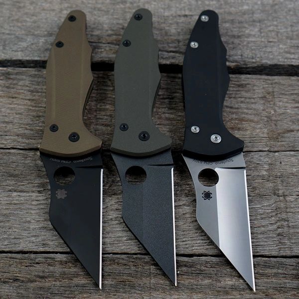 Spyderco Yojimbo 2 Scales – Agent – Liner Delete - Cerakote