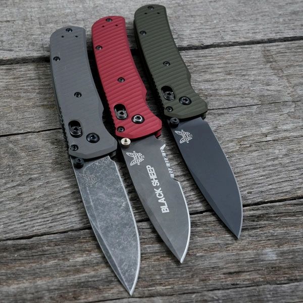 Benchmade Bugout Scales - Archon Series - Contoured - Anodized ...