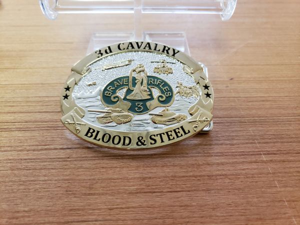 Cavalry belt cheap buckle