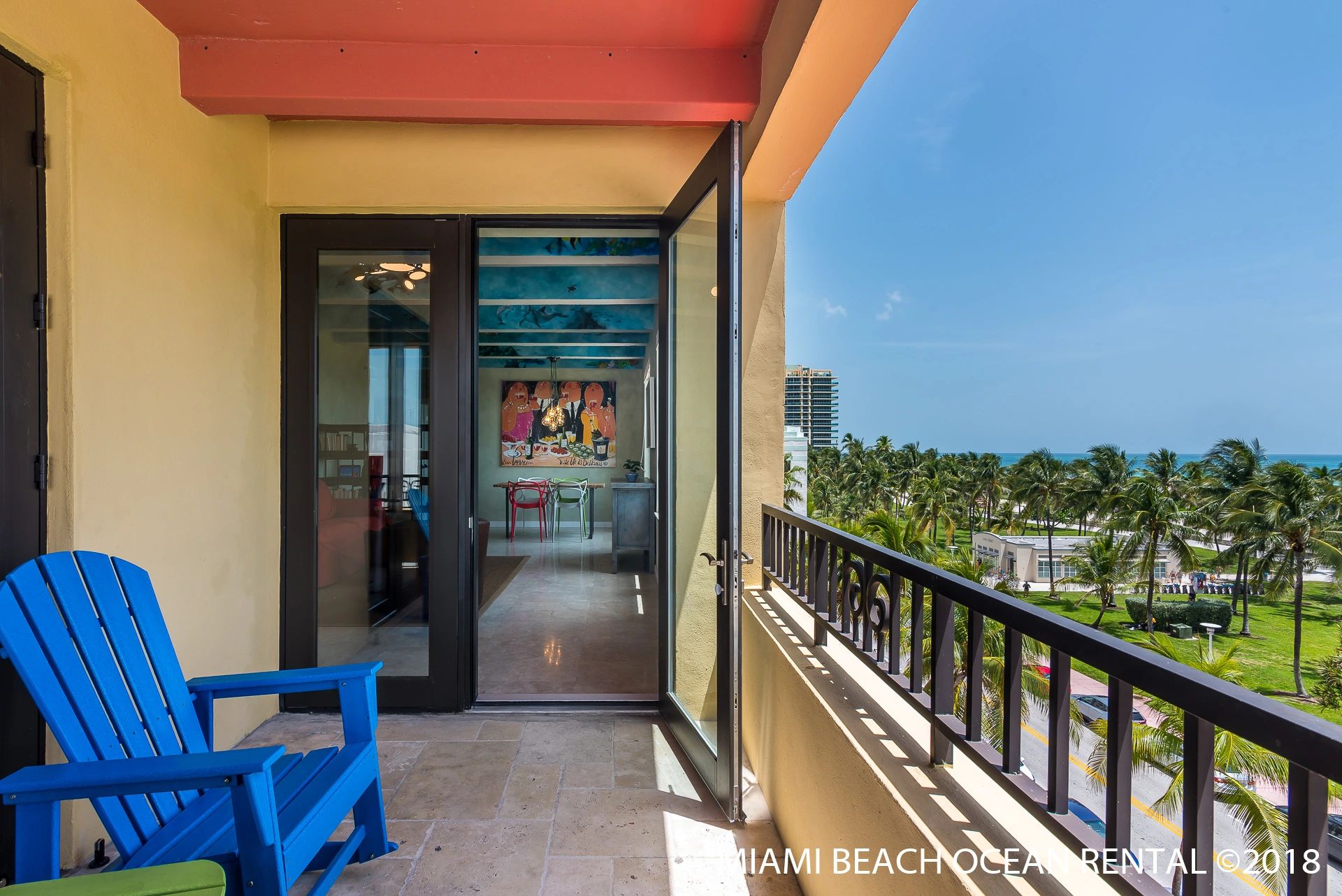 mamibeachoceanrental r5b terrace ocean view