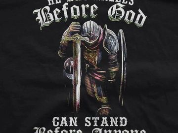 Custom Graphic T-shirt He Who Kneels Before God